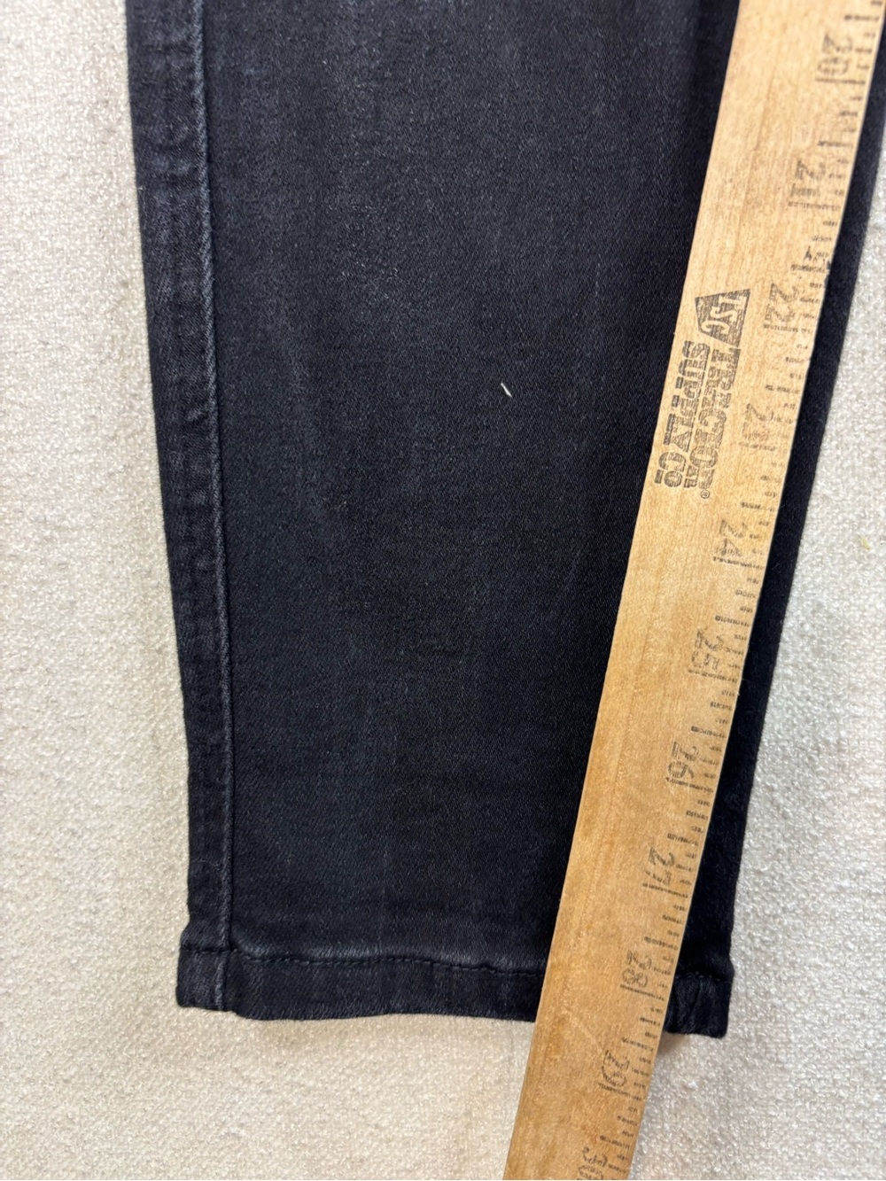 Judy Blue Black Jogger Jeans Women’s 11/30 High Rise Drawstring Stretch Denim - Picture 5 of 8